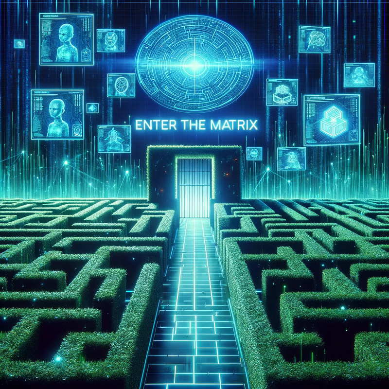 Maze illustration